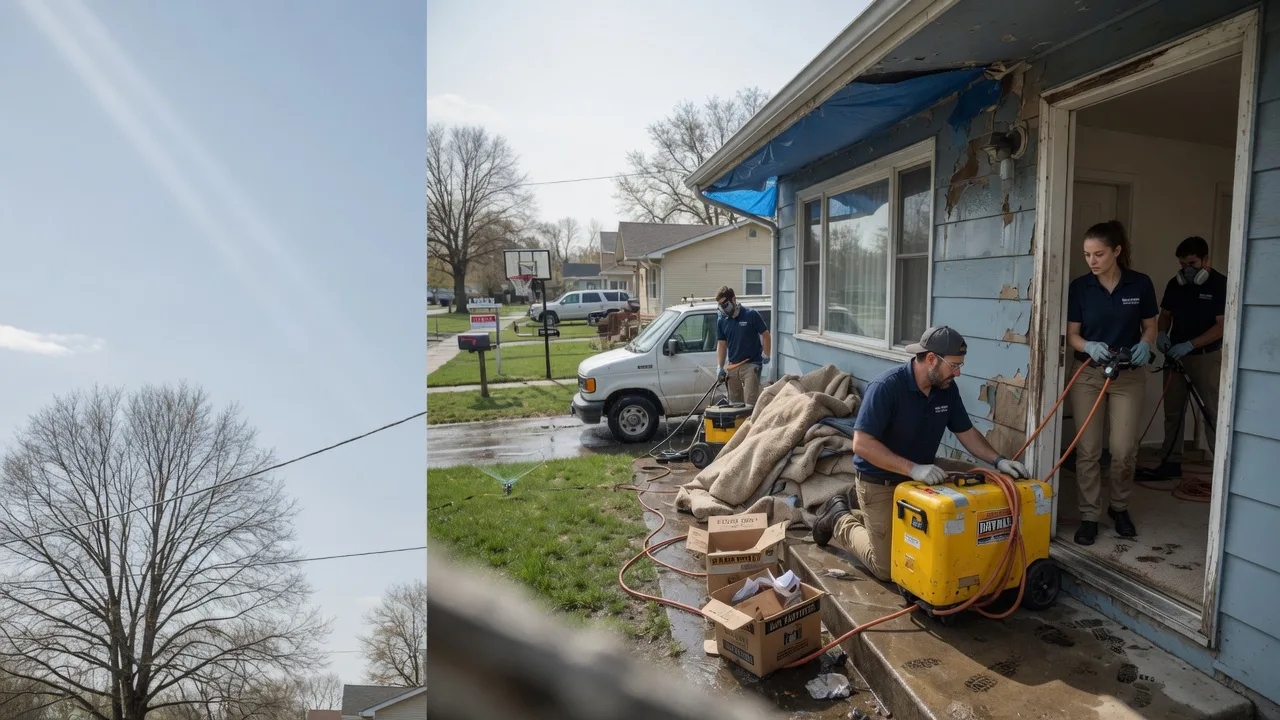 Basement Flood Cleanup in Grafton, MA near me